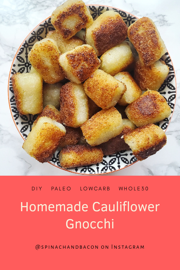 Homemade Cauliflower Gnocchi