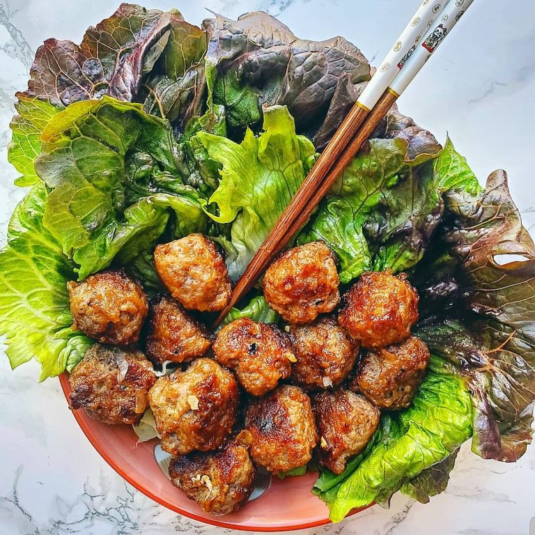 Whole 30 Chinese Pork Meatballs