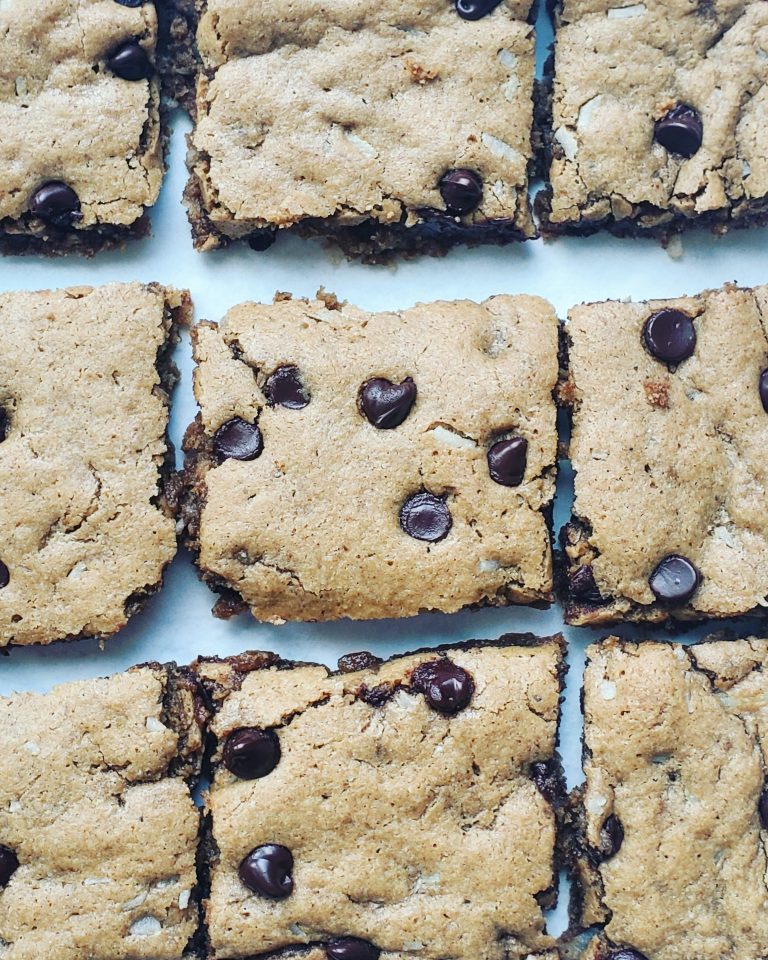 Almond Butter Blondies