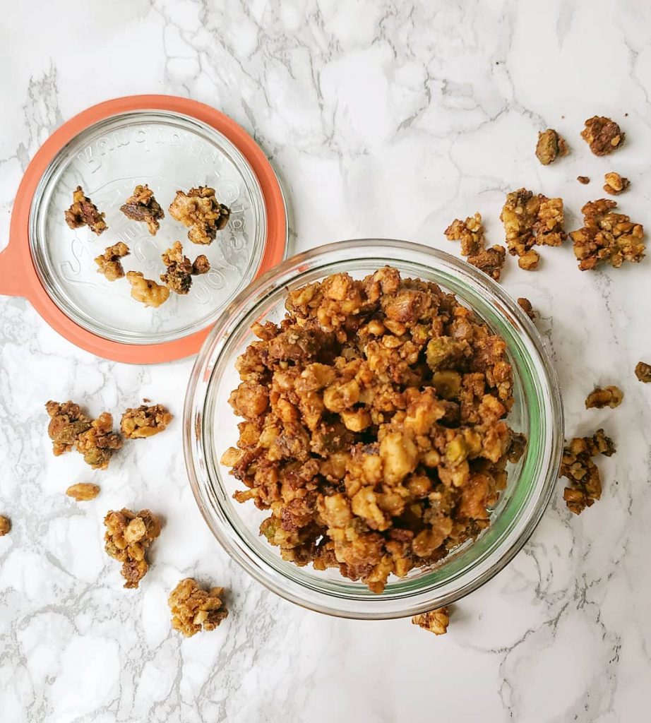 Baklava Granola Spinach And Bacon