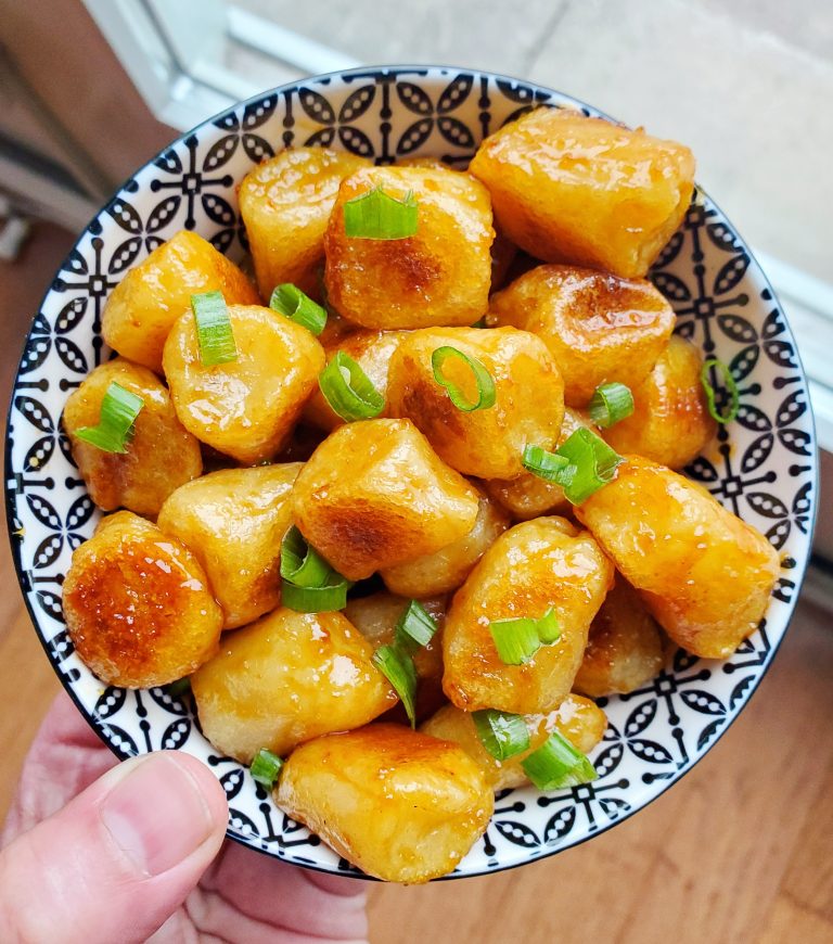 Honey Sesame Ginger Gnocchi