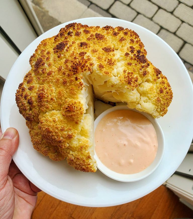 Whole Roasted Cauliflower