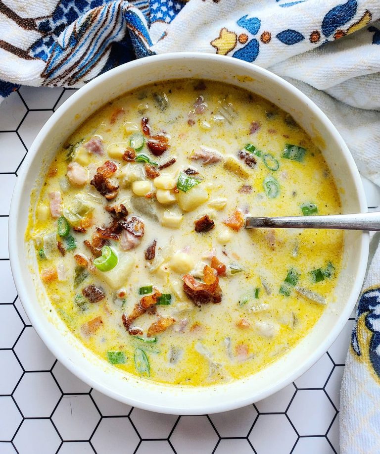 Creamy Ham and Corn Soup