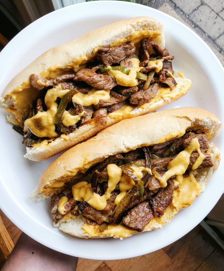 Dairy Free Cheesesteaks