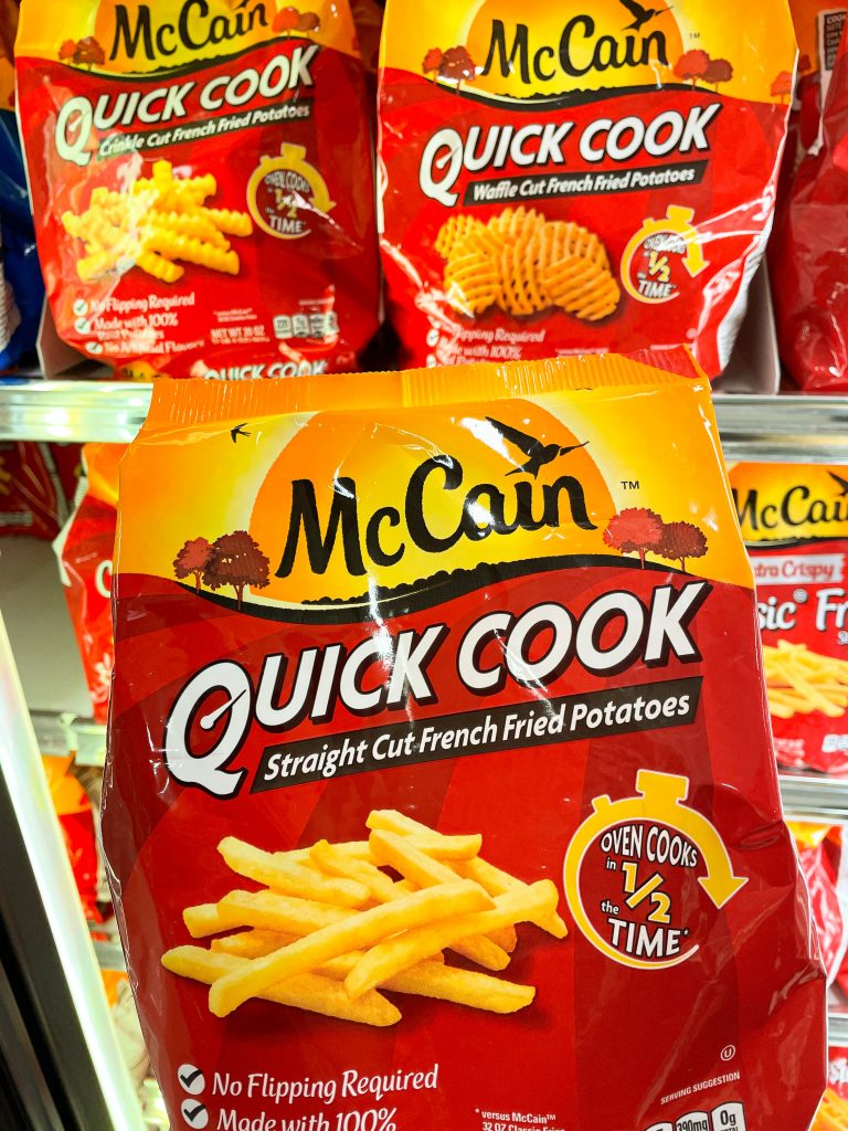 McCain Quick Cook Straight Cut French Fries, made with real