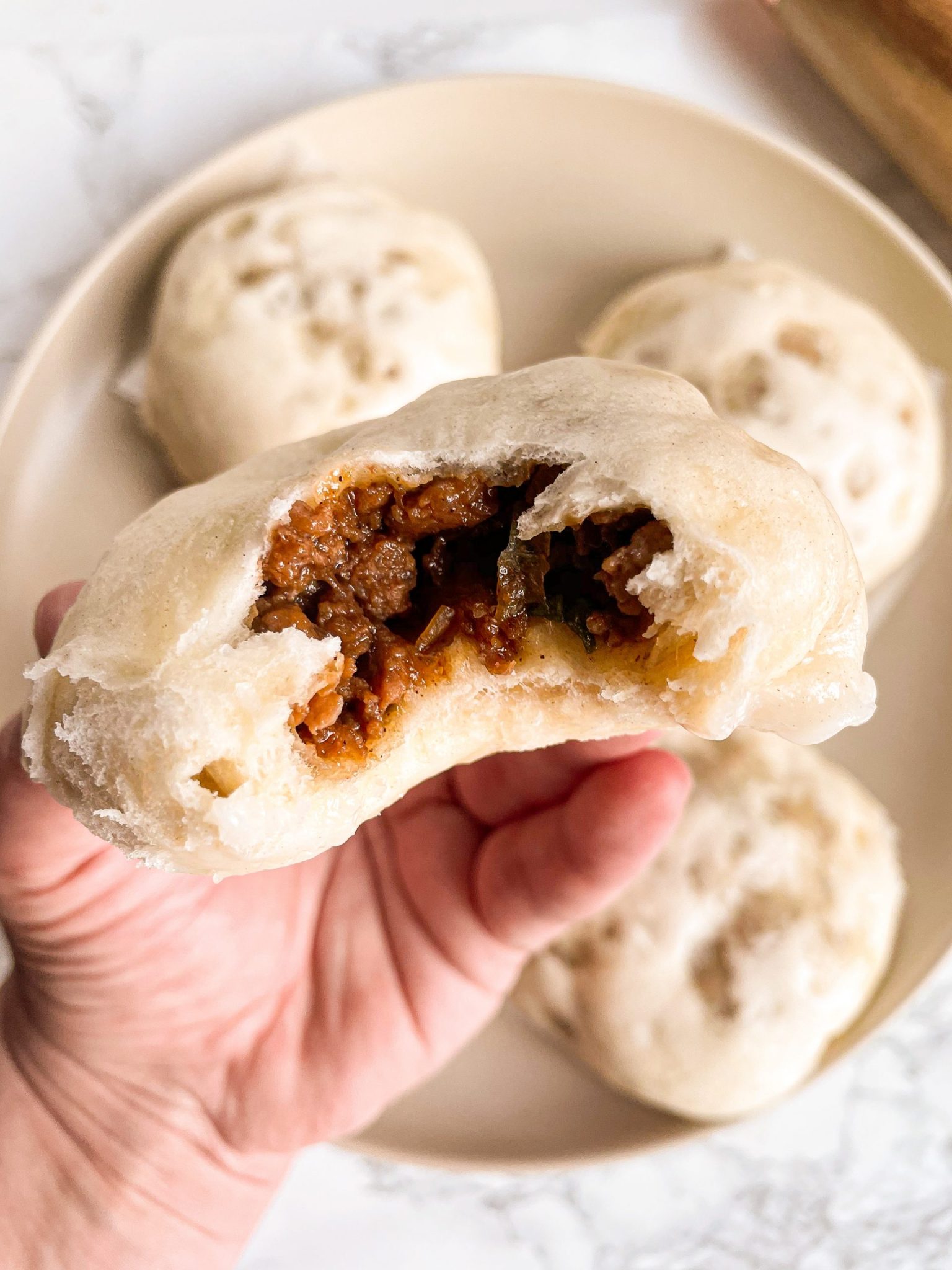 Char Siu Bao (Steamed Pork Buns) | An Easy Shortcut Recipe