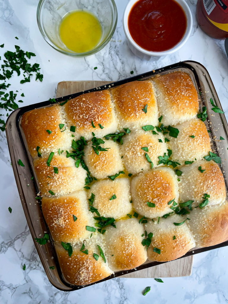 Meatball Stuffed Biscuits