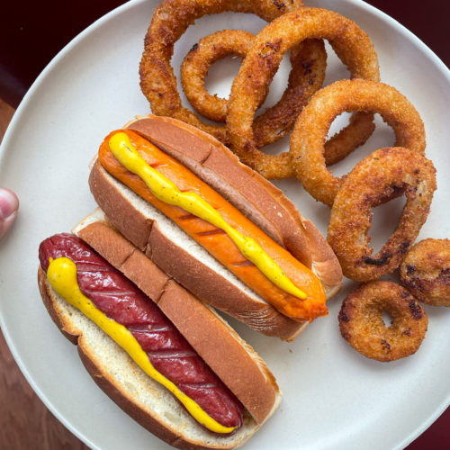 Air Fryer Hot Dogs