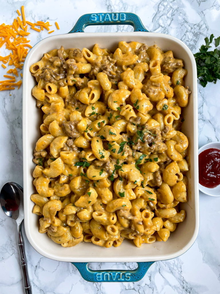 Healthier Hamburger Helper