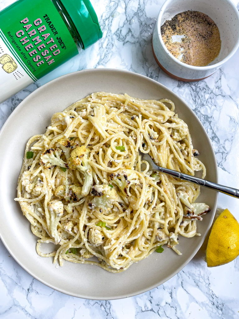 Pasta with Roasted Cauliflower