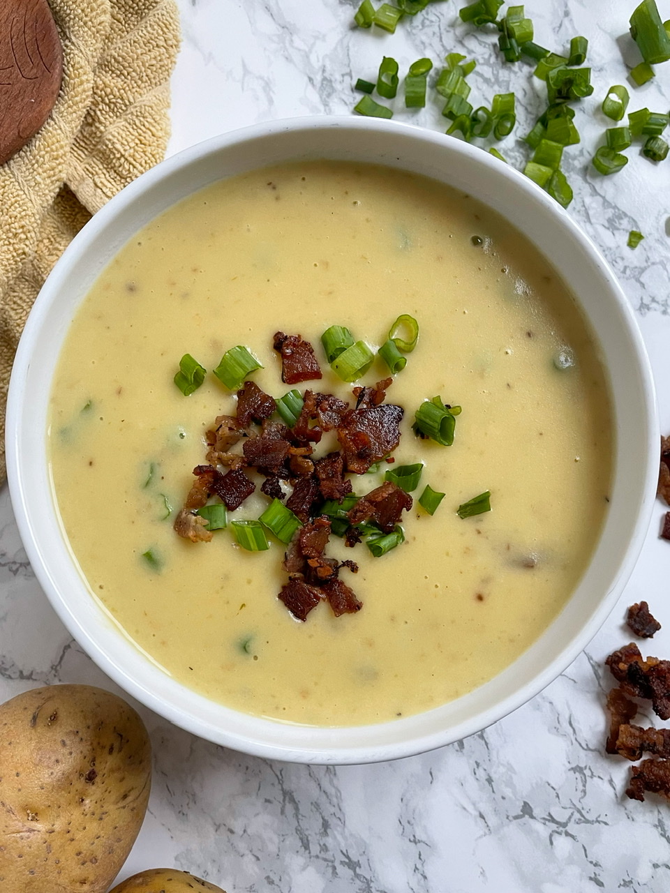 Instant Pot Parsnip Soup | Creamy Root Vegetable Soup