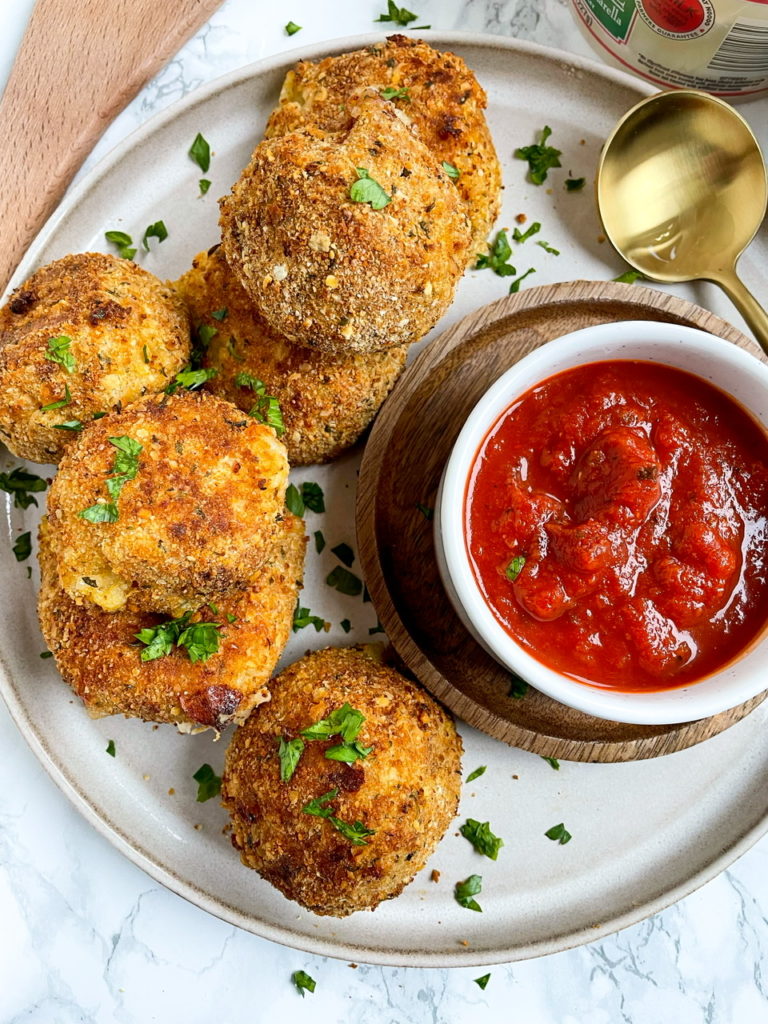 Air Fryer Arancini are Air Fryer Rice Balls