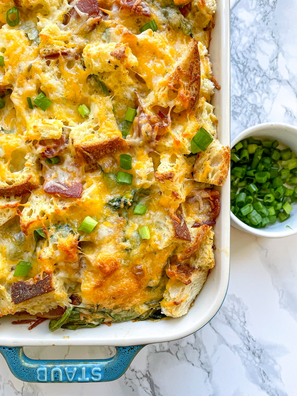 Easy Overnight Italian Breakfast Casserole - Baker by Nature