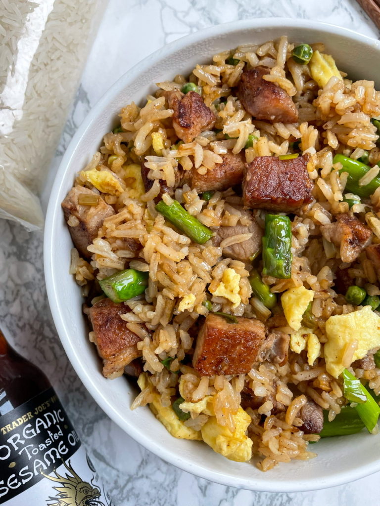 pork belly fried rice