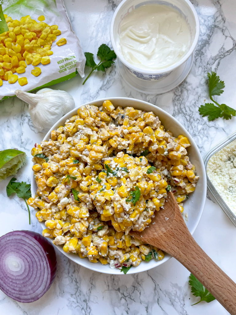 Elote Dip (Esquites) | Delicious Mexican Street Corn Dip