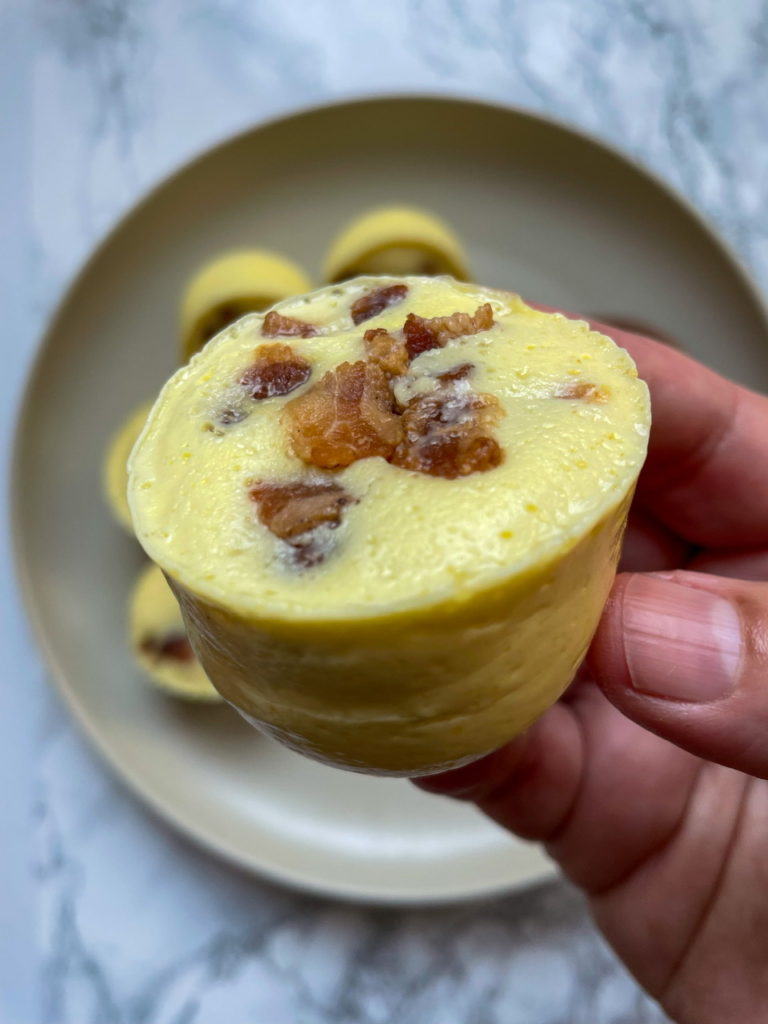 Trader Joe's Uncured Turkey Bacon and Cheese Sous Vide Egg Bites