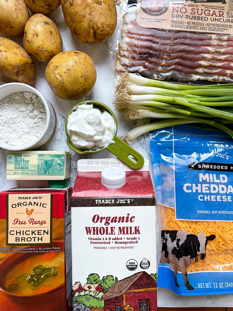 Slow Cooker Potato Soup Spinach And Bacon