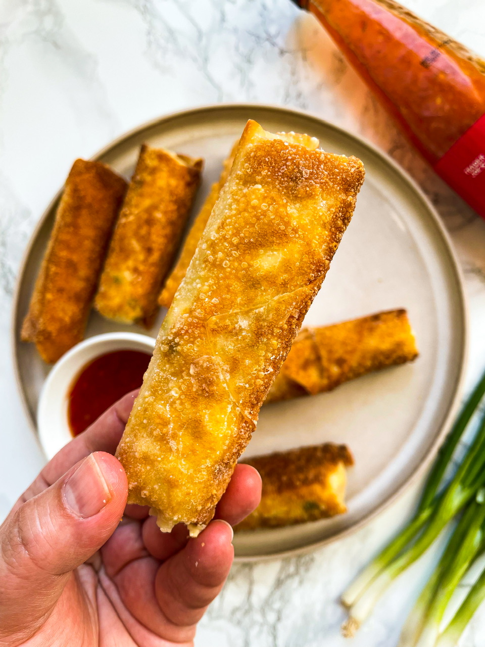 Crab Rangoon Egg Rolls Crab and Cheese Filled Egg Rolls