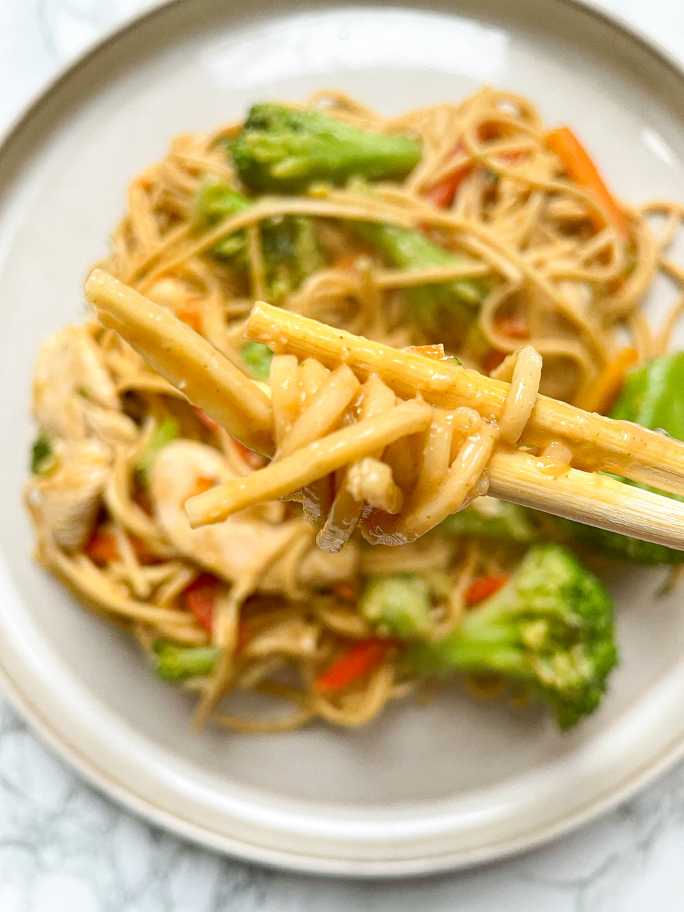 Peanut Sauce Stir Fry Stir Fry Noodles