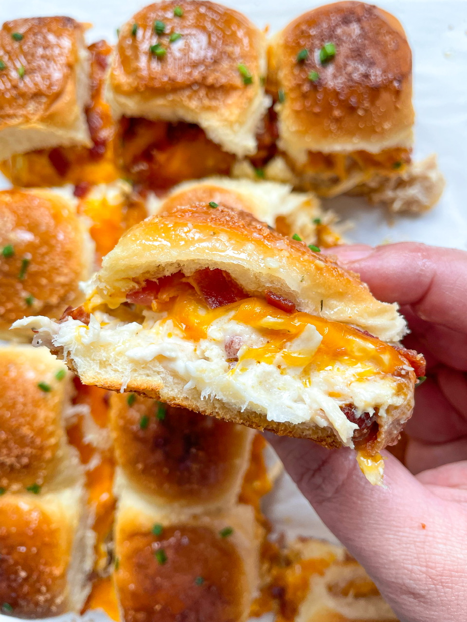 Chicken Bacon Ranch Sliders Rotisserie Chicken