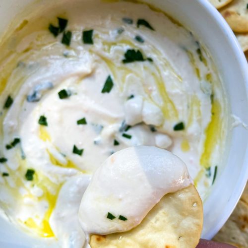 tirokafteri (spicy feta dip)