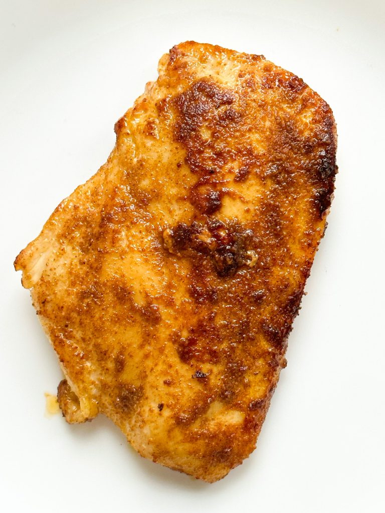 chicken breast with chicken taco seasoning