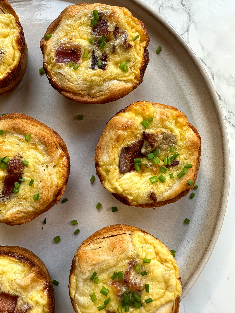 Mini Quiche | Made with Store Bought Biscuit Dough