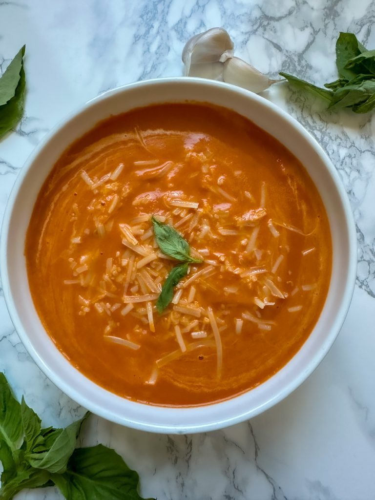 Tomato Soup with Canned Tomatoes