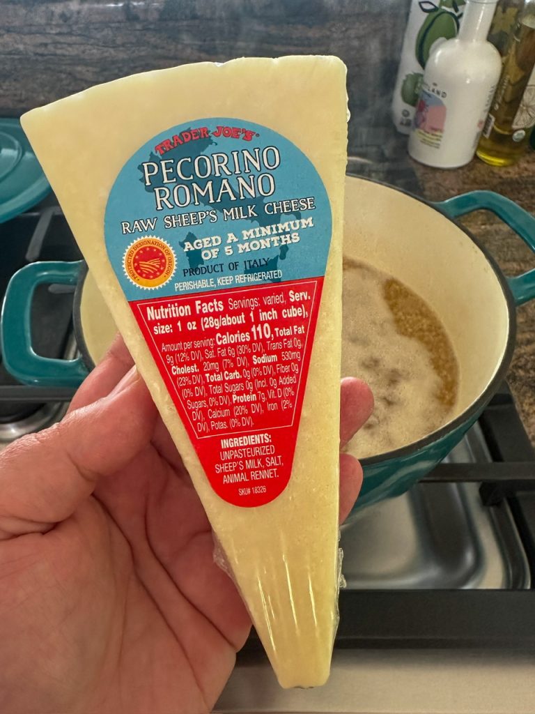 pecorino cheese from trader joes