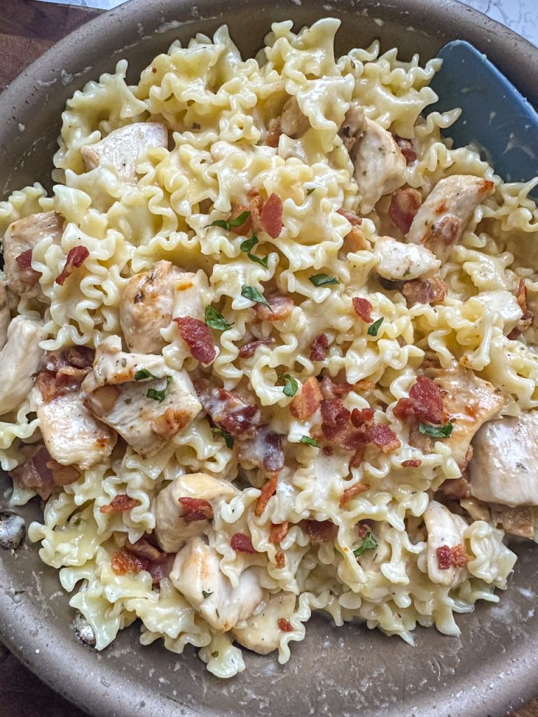 Creamy Chicken Bacon Pasta