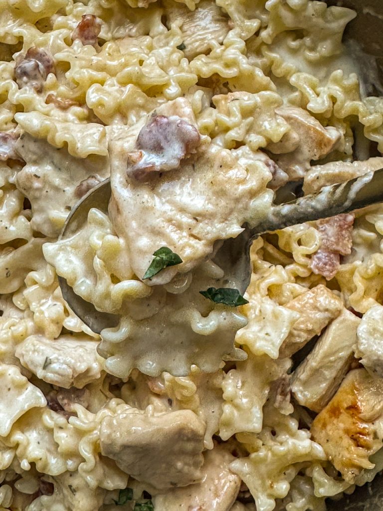 Chicken Bacon Ranch Pasta