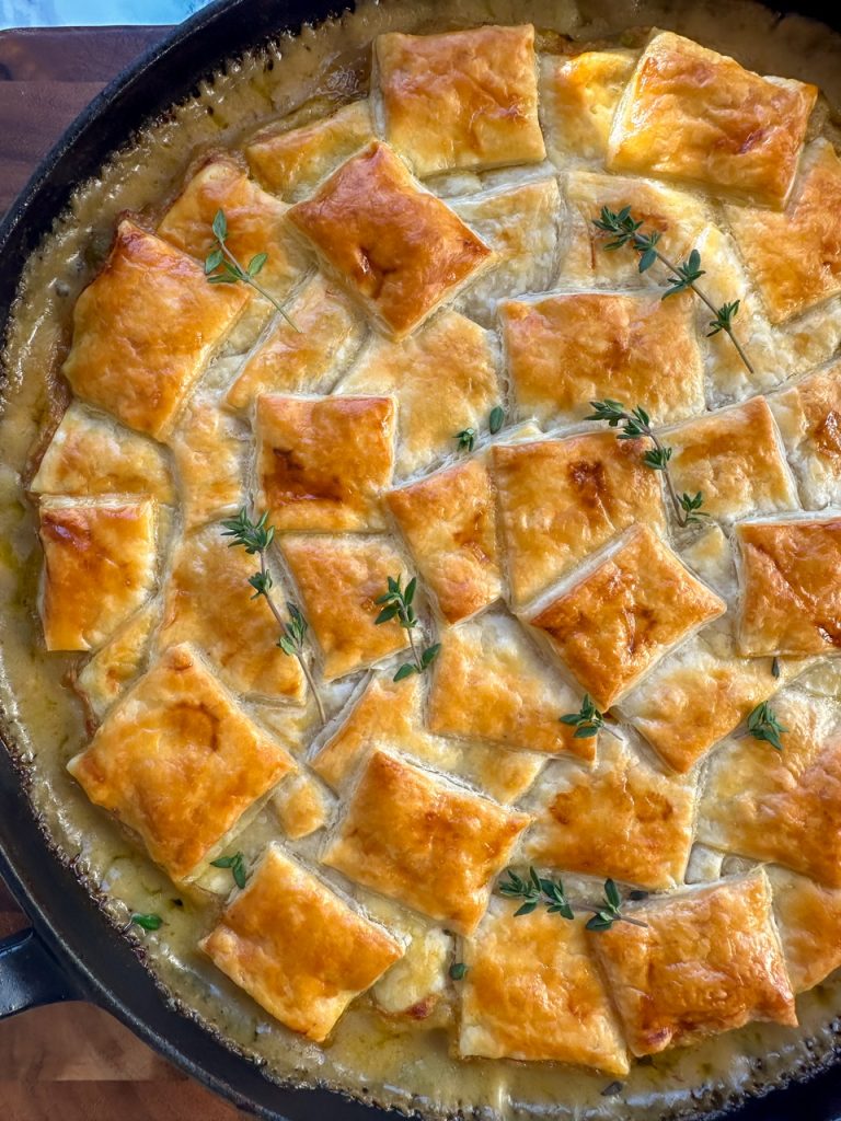 Creamy Chicken Bacon Pot Pie