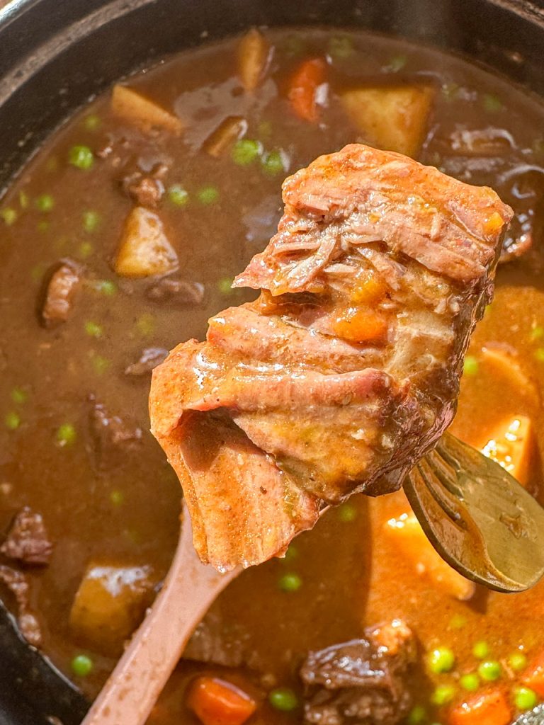 Beef Stew made in the dutch oven