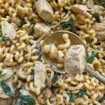 creamy boursin cheese and chicken pasta