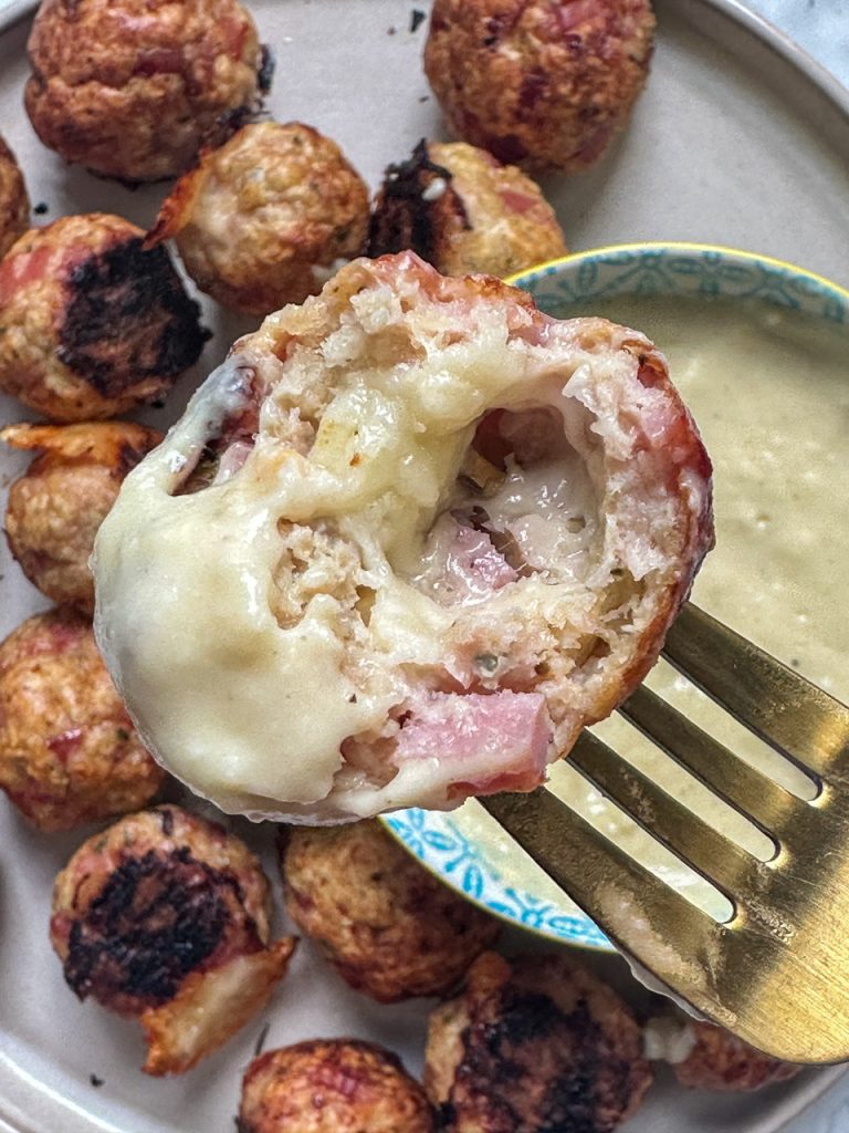 chicken cordon bleu bites