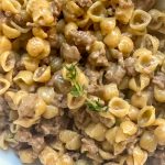 Boxed Mac and Cheese made with Bone Broth