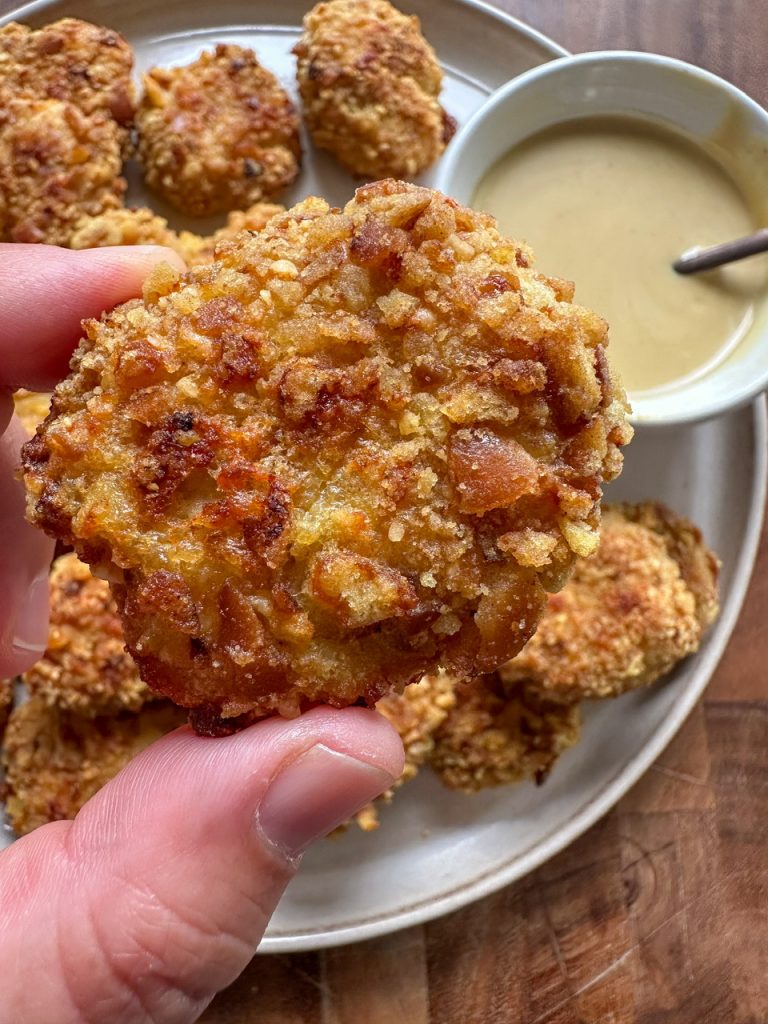 Pretzel Crusted Chicken Nuggets