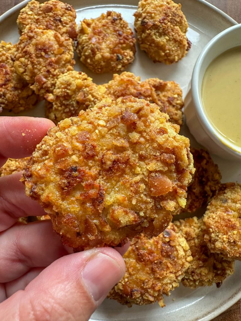 pretzel crusted nuggets