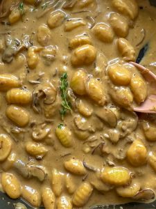 Creamy Gnocchi Marsala