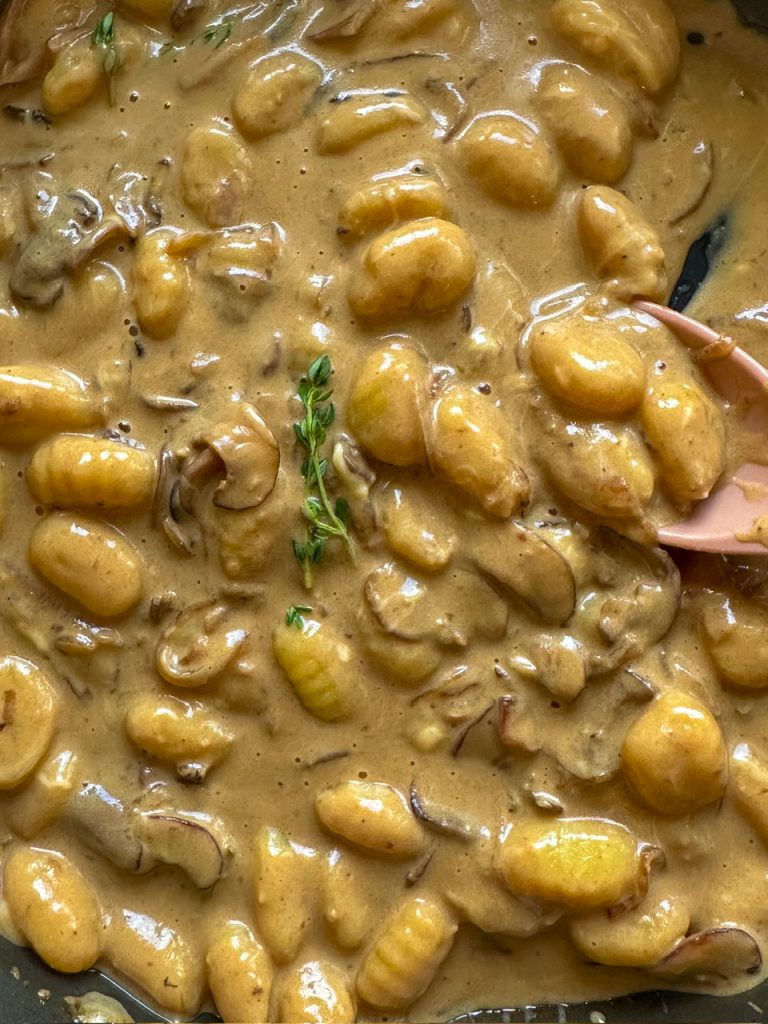 Creamy Gnocchi Marsala