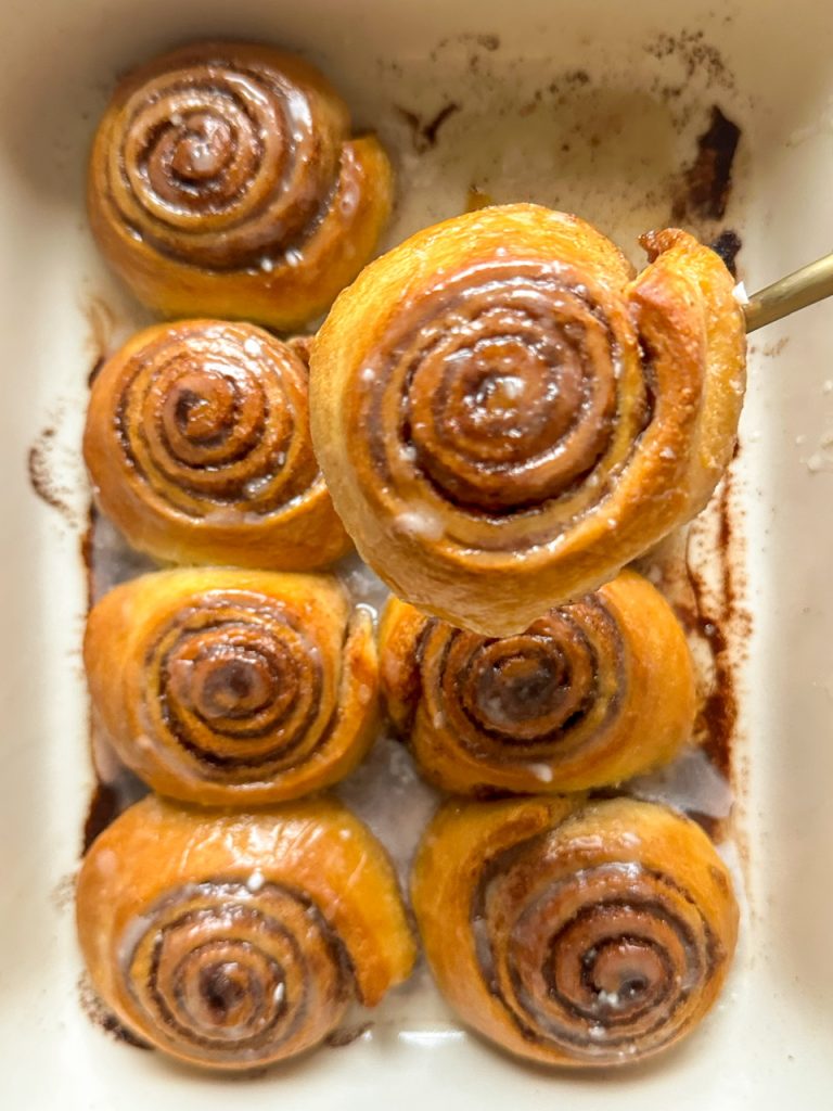 crescent roll cinnamon rolls