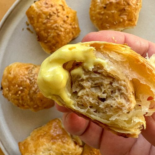 Homemade Chicken Sausage Rolls