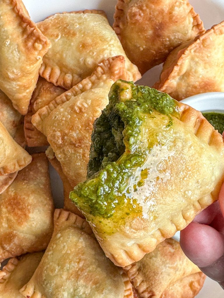 Chicken Curry Empanadas are Samosa Inspired