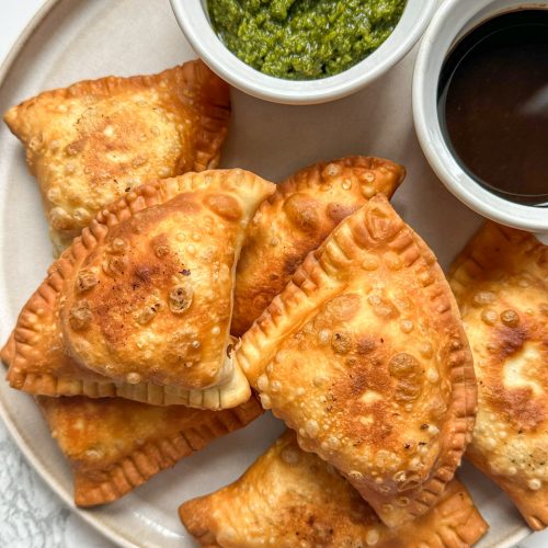 Curry Chicken Empanadas are Samosa inspired Empanadas